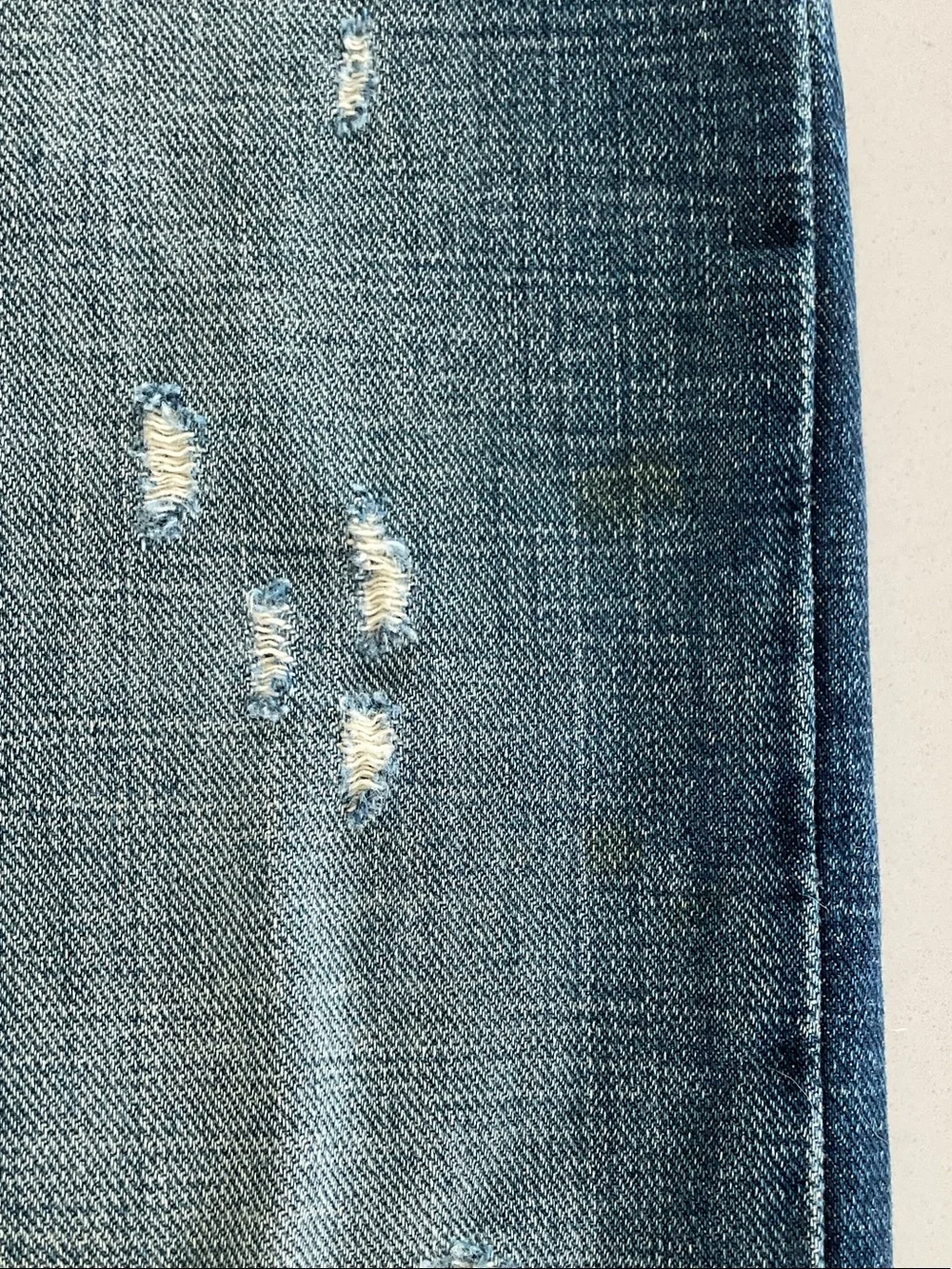 Mavi Men’s Faded Blue Distressed Jeans | JOSH regular – rise, boot cut 32 x 32